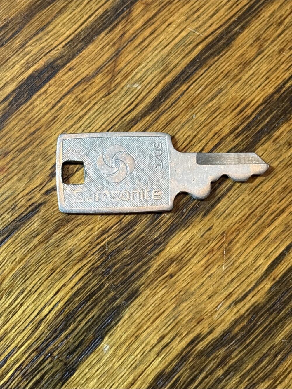 Samsonite 170s Luggage Key